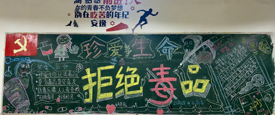 3. 2021級(jí)跨境電商班禁毒主題黑板報(bào).jpg